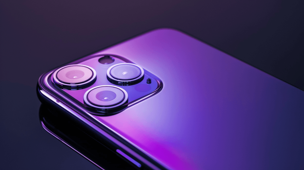 Фотореалістичний рендер смартфона з титановим корпусом створений у Midjourney v6