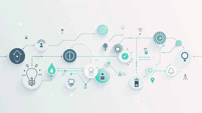 Схема автоматизации Home Assistant: триггер, условие и действие для экономии света