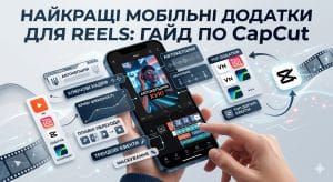 Найкращі мобільні додатки для монтажу Reels швидкий гайд по фішках CapCut