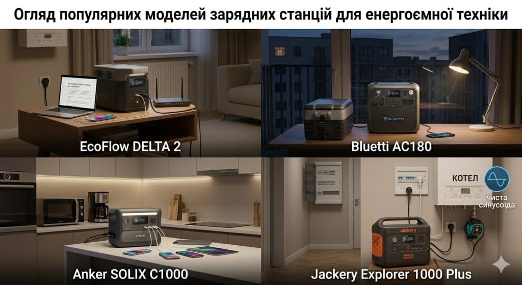перелік актуальних на українському ринку портативних джерел живлення