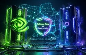 Порівняння хмарного геймінгу GeForce Now та Boosteroid в Україні 2026.