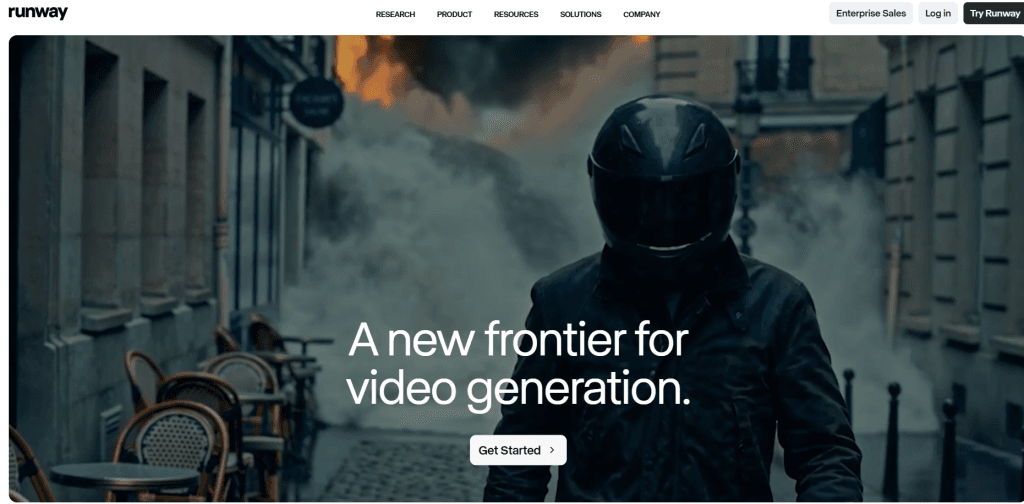 Runway with access to the world's best image, video, audio, editing and language models