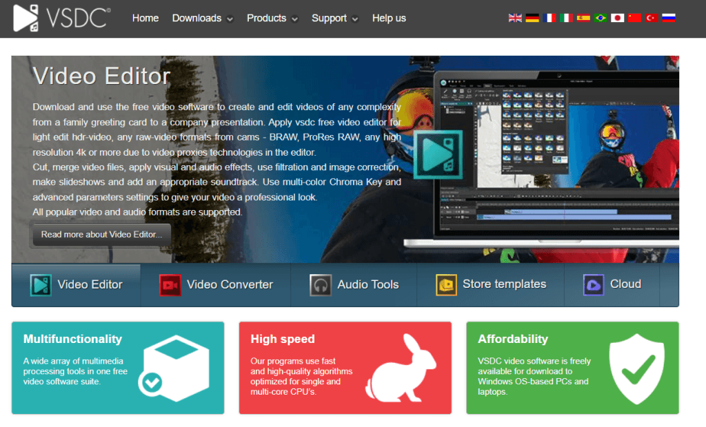 VSDC Free Video Editor