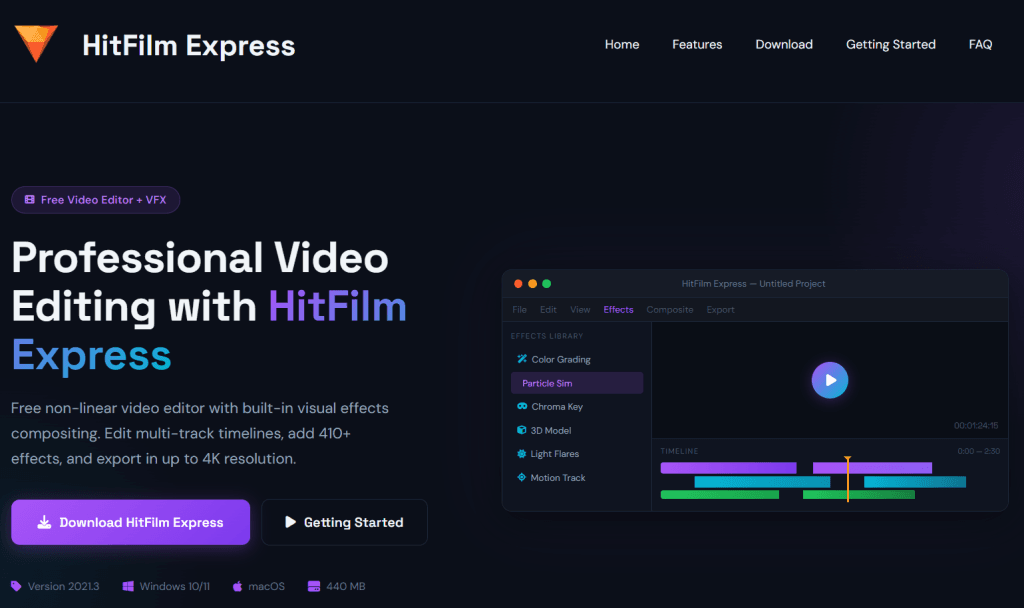 HitFilm (Free version)